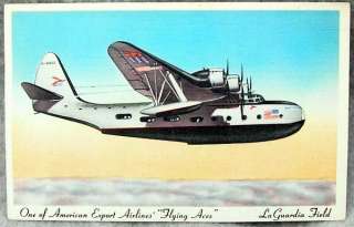 American Export Airlines Flying Aces 1943 La Guardia PC  