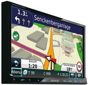 Routenberechnungen erledigt die integrierte Garmin Navigation mit 