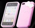 Hello Kitty Pink Silicone with bow Flexa silicone case cover