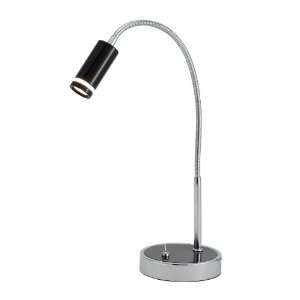  Adesso 3174 01 Eos Mini LED Desk Lamp, Black: Home 