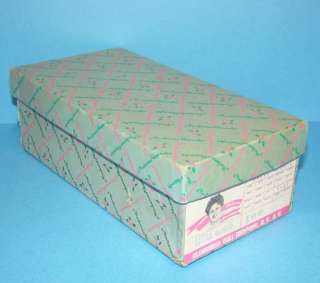 1957 Madame Alexander Little Genius Doll in Pink Organdy Mint in Box 