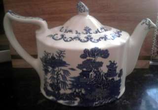 Masons RINGTONS Willow Pattern Ltd Edition TEAPOT 10ins  