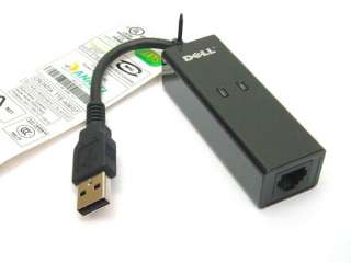 Genuine Original DELL Mini USB 56K V92 External Fax Modem Dialup NEW 