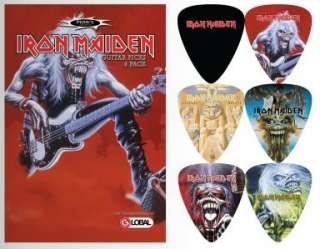 Perris Iron Maiden Medium Guitar Picks (6) LP INM2  