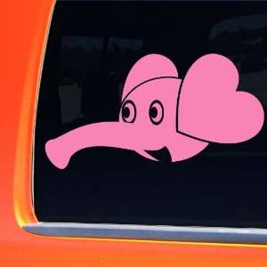  cute Pink Elephant sticker decal Automotive
