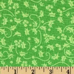  44 Wide Anna Griffin Twinkle Bright Berry Toss Green 