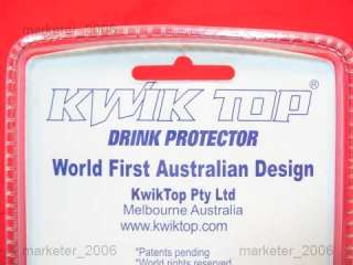KWIK TOP DRINK PROTECTOR BOTTLE COMBINATION LOCK NEW  