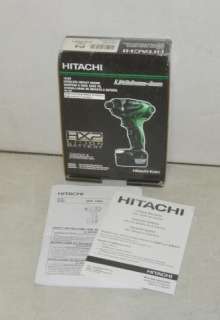 Hitachi WH10DLP4 10.8V Lithium Ion Micro Cordless Impact Driver  
