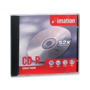  Imation 52x CD R Media. IMATION1PK 52X CD R IMATION 700MB 