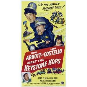  Abbott and Costello Meet the Keystone Kops Movie Poster 