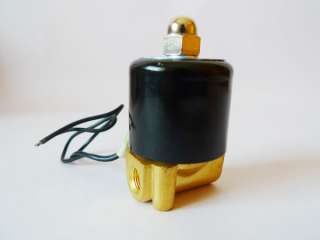 24V 1/8 Electric Solenoid Valve for Air Water Gas Oil  