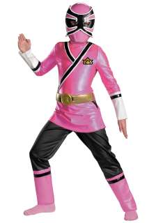   Child Power Rangers Costumes Deluxe Pink Power Ranger Samurai Costume