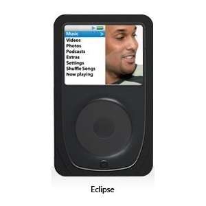  iSkin eVo3 Eclipse Black Silicone Case Fits Apple iPod 