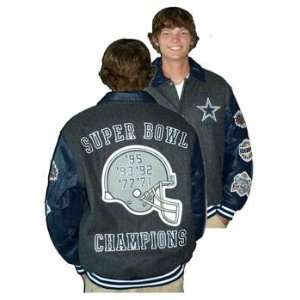   Dallas Cowboys NFL Wool and Leather Varsity Jacket