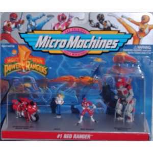  Mighty Morphin Power Rangers Micro Machines Set #1 Jason 
