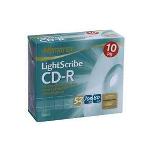   CD R   700 MB ( 80min ) 52x   LightScribe   slim jewel case   storage