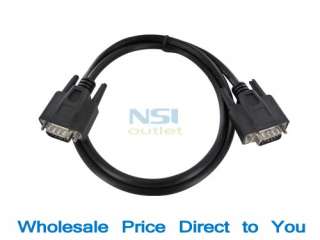 15 Pin VGA SVGA Male M/M Cable For LCD TV PC Monitor  