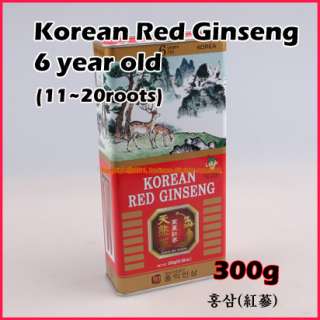 Korean(Koryo) RED Ginseng ,6 years old,11~20roots ★NEW★  