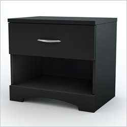 South Shore Maddox 6 Drawer Double Dresser in Pure Black (213558)