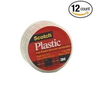 12 each Scotch Color Plastic Tape (190CLR)  Industrial 