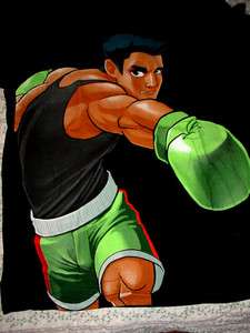 Punch Out Boxing Boxer Black T Shirt XL  