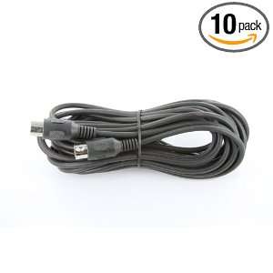  12 Foot 5 pin Din Male to 5 pin Din Male Adapter Cord 