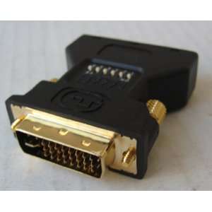  DVI I Male to 3 RCA Component Adapter with DIP Switch for 