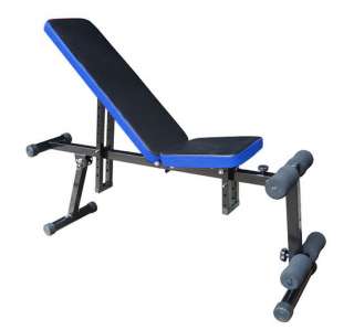 Adjustable Multi use Dumbbell bench Chair Utility exercise Fitness Sit 