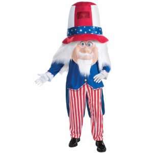 Lets Party By Forum Novelties Parade Uncle Sam Adult Costume / Red 