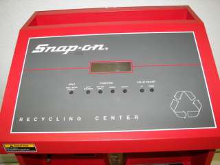 Snap On Recycling Center ACT 3340 Air Conditioning Mac  