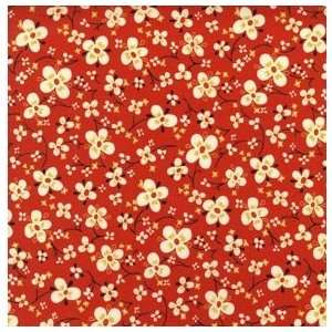   Blossom in Tomato by Alexander Henry Fabrics Arts, Crafts & Sewing