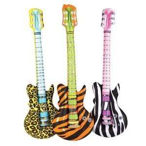   Electric Guitar Animal Print Zebra Tiger Party Favors New Wholesale