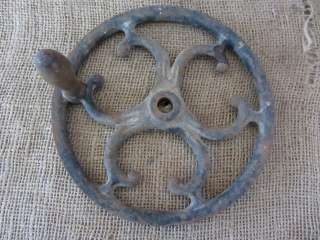 Vintage Iron Farm Wheel  Pulley Antique Old Tools Implement Tractor 