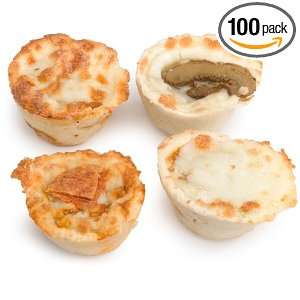 Appetizers And Inc, Assorted Miniature Deep Dish Pizza (Mushroom 