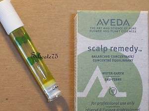 AVEDA new oily SCALP REMEDY balancing treatment oil WATER earth vial 