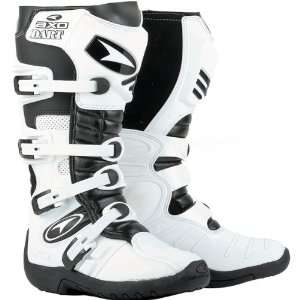  AXO Dart Mens MX Motorcycle Boots   White / Size 7 