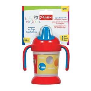   Baby Einstein Sip & Discover Spill Proof Trainer Cup (Red) Baby