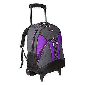 NEW CalPak Grand Stand Rolling Backpack   Purple  