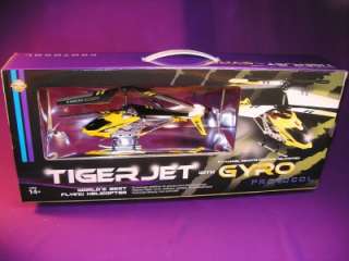 RC HELICOPTER 3 CHANNEL TIGERJET METAL FRAME WT GYRO by PROTOCOL NEW 
