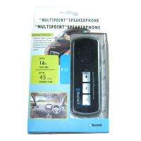 Bluetooth Multipoint Handsfree Speaker Car Kit for Cell Phone iPhone 