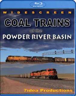 Coal Trains of the Powder River Basin BLURAY 7idea BNSF UP Orin Sub 
