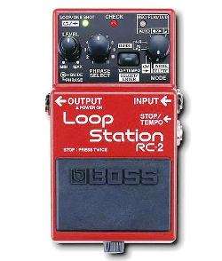 BOSS Loop Station Effect Pedal for Electric Guitars RC 2  
