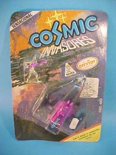 80S SPACE SHIP WITH BRITAINS STAR SYSTEM FIGURE CARDED  