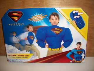   FAN INFLATES MUSCLES   SUPERMAN RETURNS   DC COMICS   FITS AGE 3 to 7