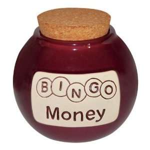  BINGO Money Hand Crafted Word JarThe Original Word Jar 