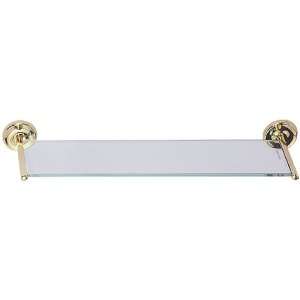   Classics ECGSPB Glass Vanity Shelf, Polished Brass: Home Improvement