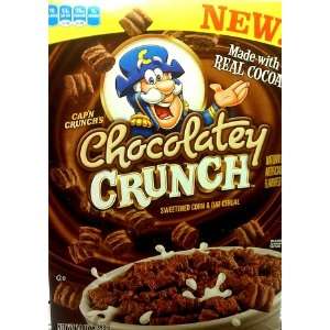 Captain Crunch Chocolate 14 oz Breakfast Cereal Box  