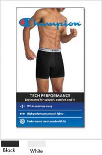 CHAMPION Mens Tech Performance Boxer Brief   UC11  