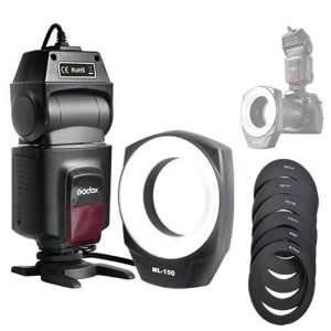  Godox LED Macro Ring Flash For Canon Camera DSLR Canon EOS 