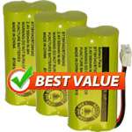 New Replacement Battery For Vtech CS6229 2 Cordless Phone 2pack  